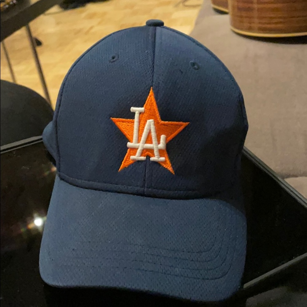 LA x Houston hat. Custom made.  1 of 1.